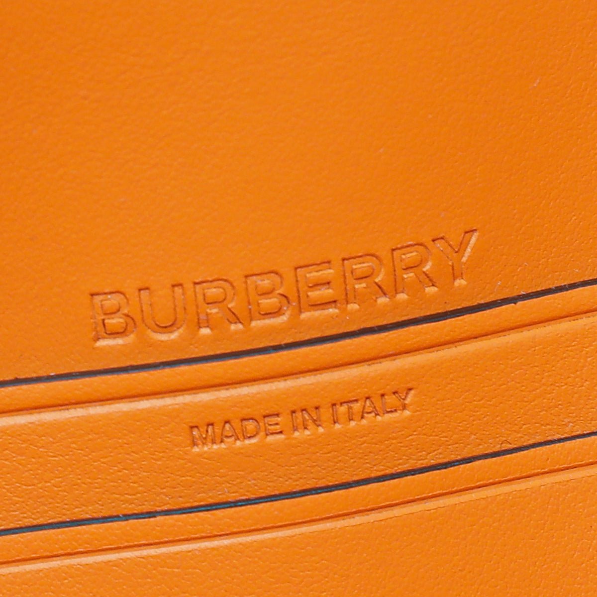 Burberry Deep Orange Olympia Bumbag