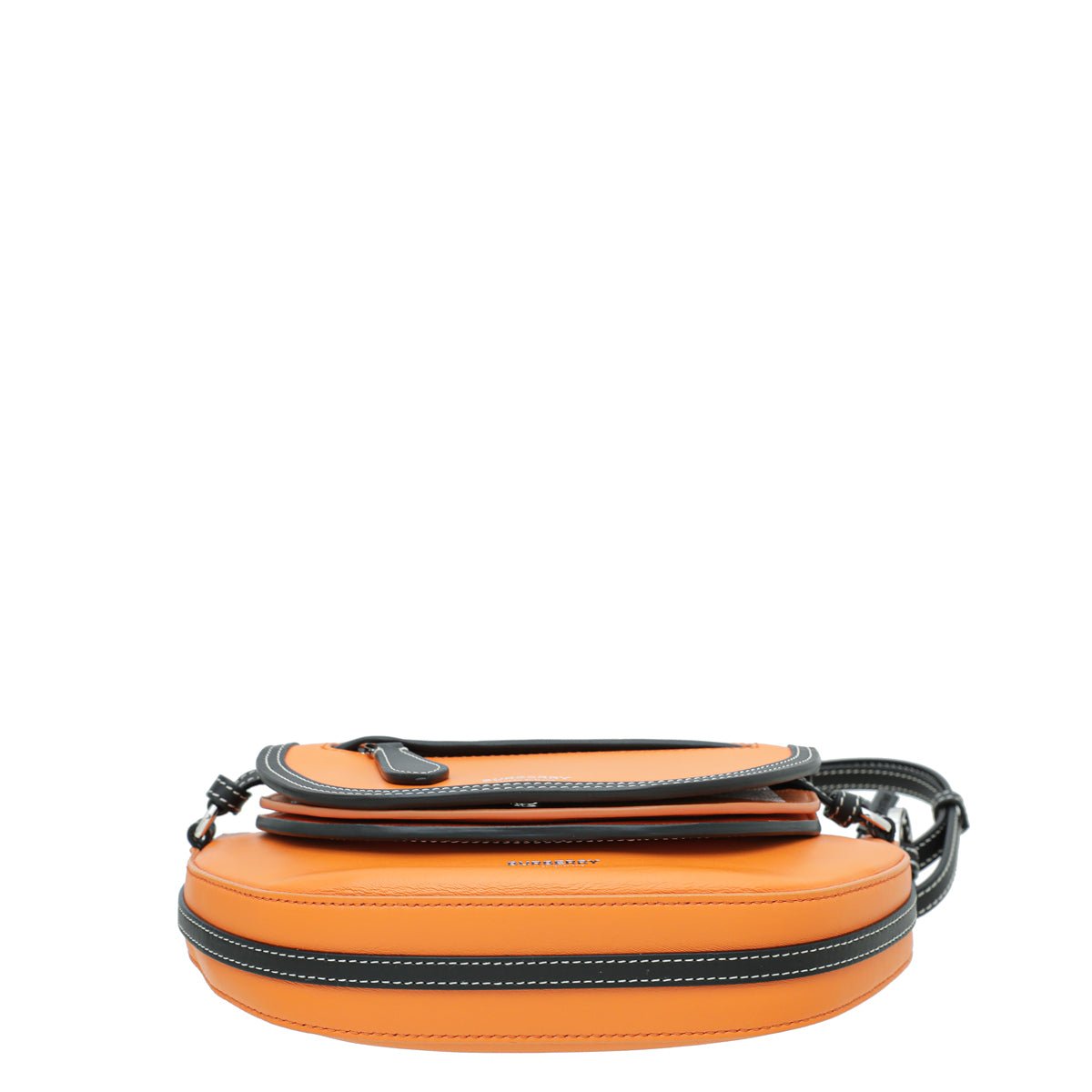 Burberry Deep Orange Olympia Double Mini Bag