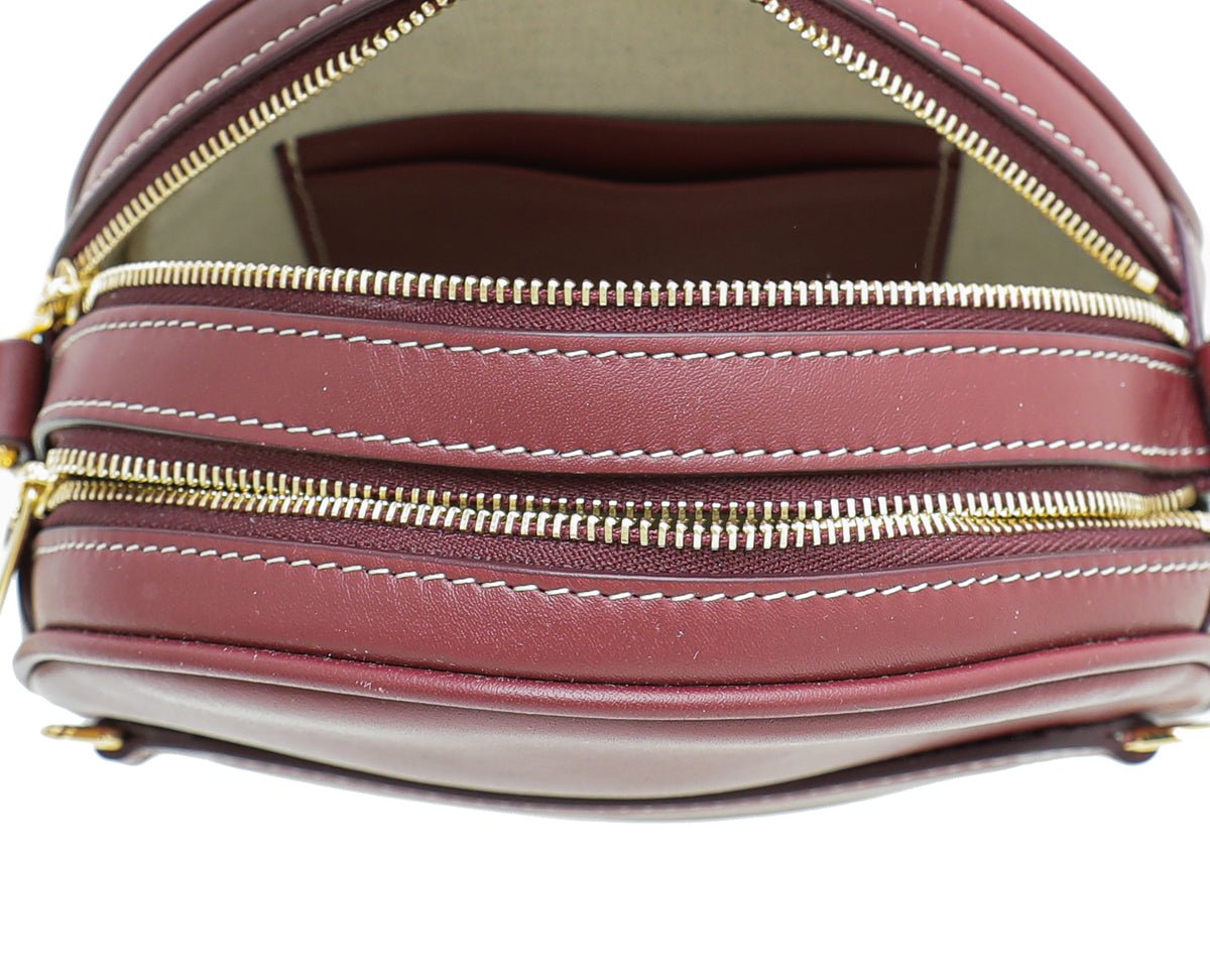 Burberry Garnet Louise Round Bag