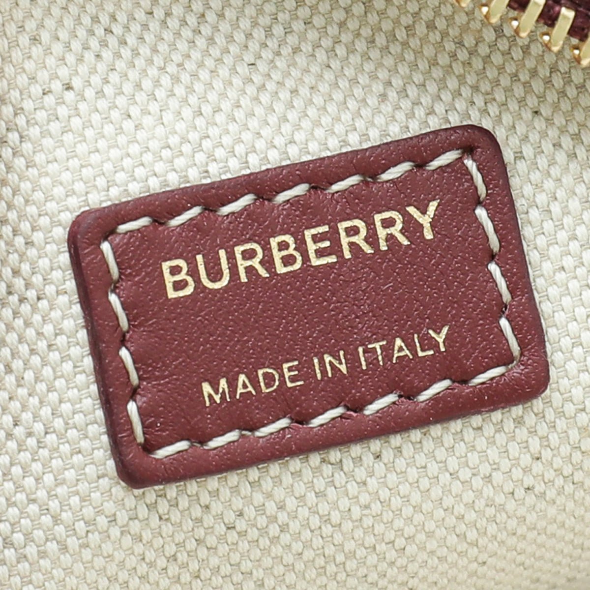 Burberry Garnet Louise Round Bag