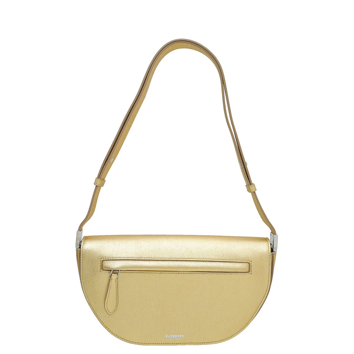 Burberry Gold Olympia Small Flap Bag