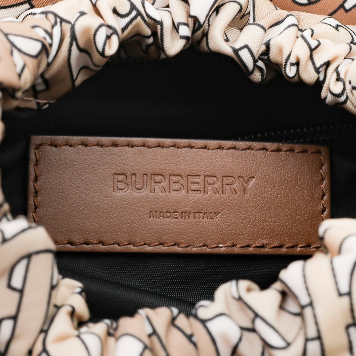 Burberry Honey TB Monogram Nylon Crossbody Bag