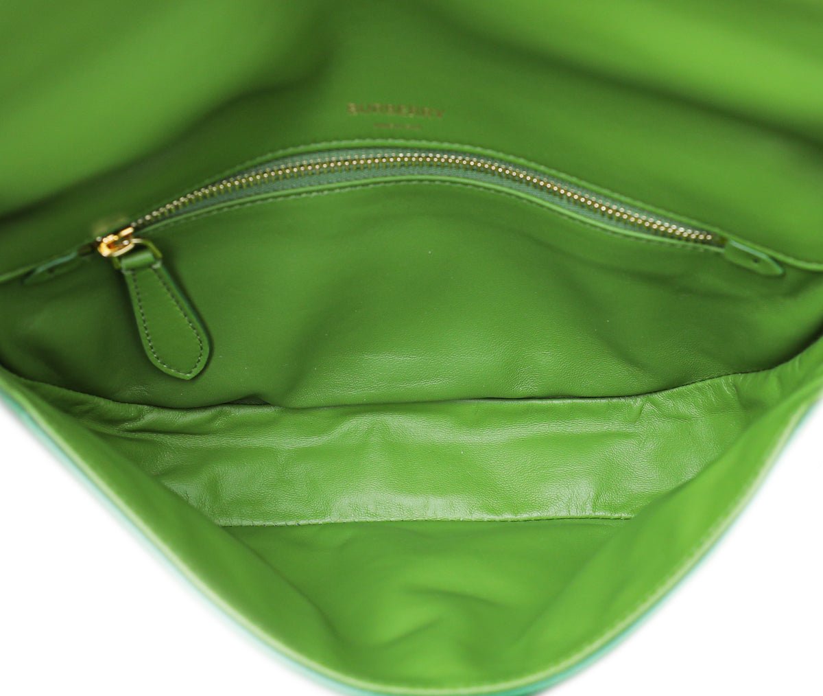 Burberry Ivy Green Olympia Soft Small Bag