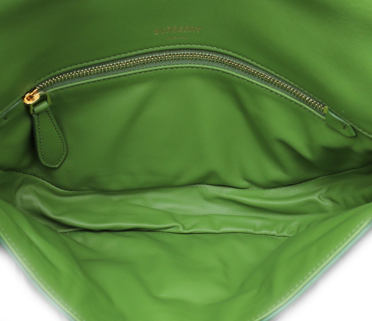 Burberry Ivy Green Soft Olympia Small Bag