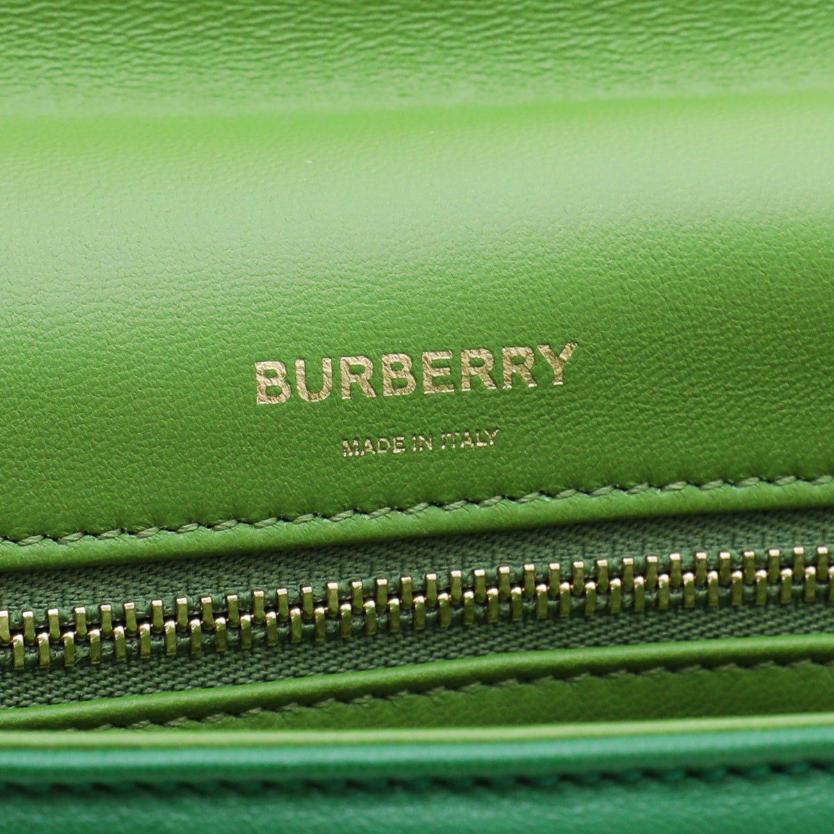 Burberry Ivy Green Soft Olympia Small Bag