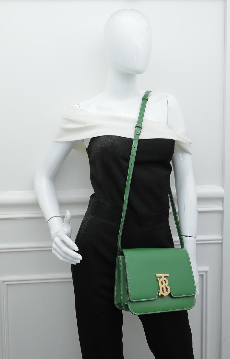 Burberry Ivy Green TB Flap Small Bag