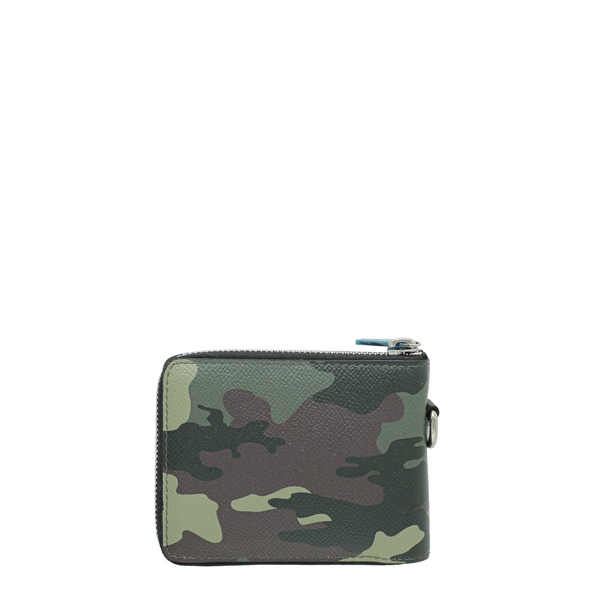 Burberry Mangrove Green Camouflage Daniels Zip-Around Wallet