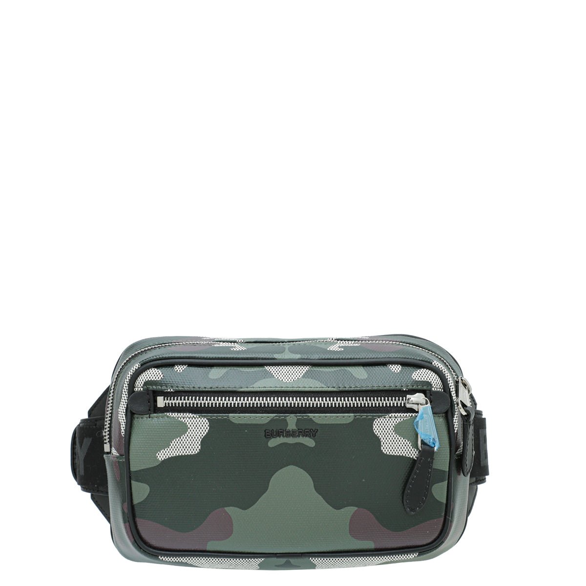 Burberry Mangrove Green Camouflage Waist Bag