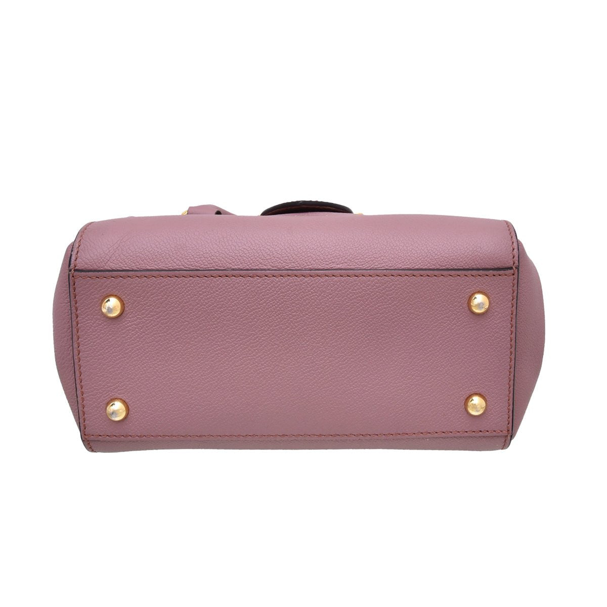 Burberry Mauve Pink Buckle Tote Small Bag