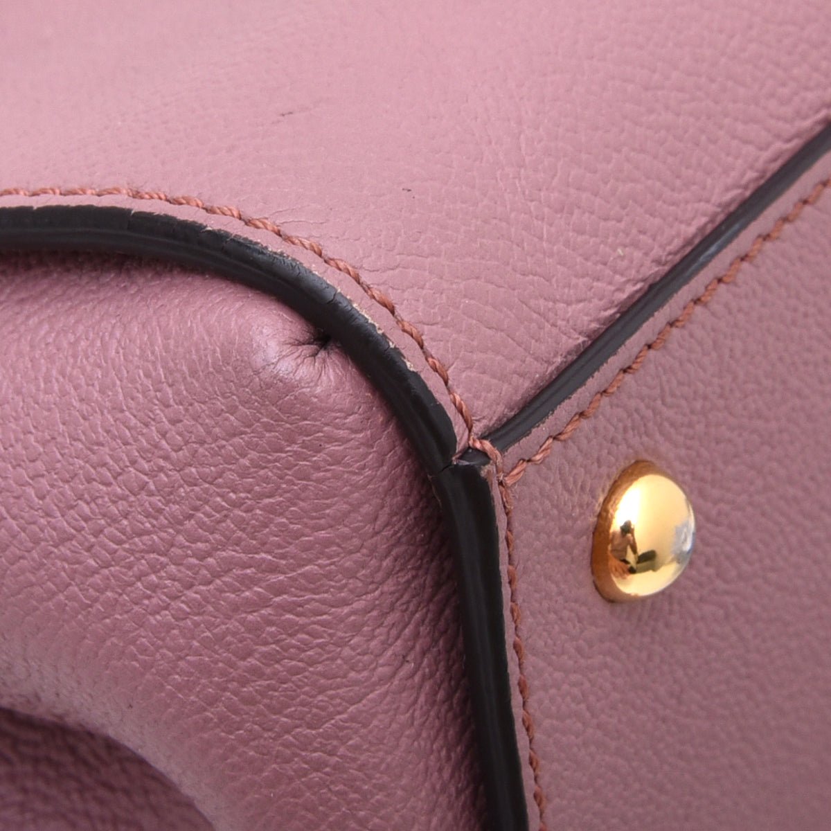 Burberry Mauve Pink Buckle Tote Small Bag