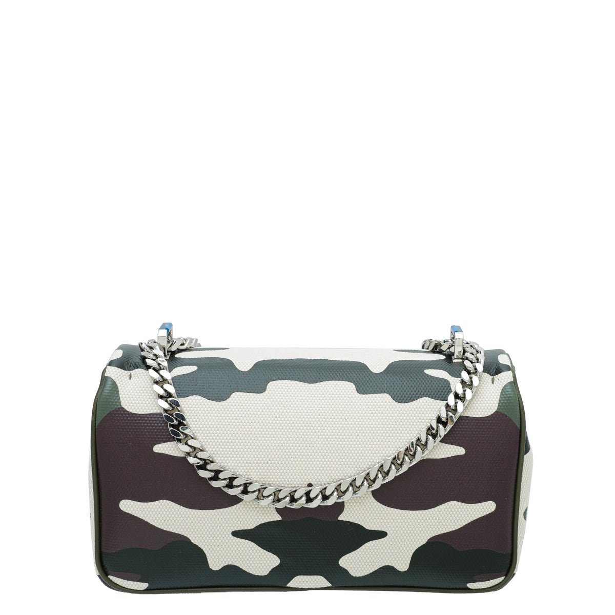 Burberry Military Green Camou Lola Chain Bag