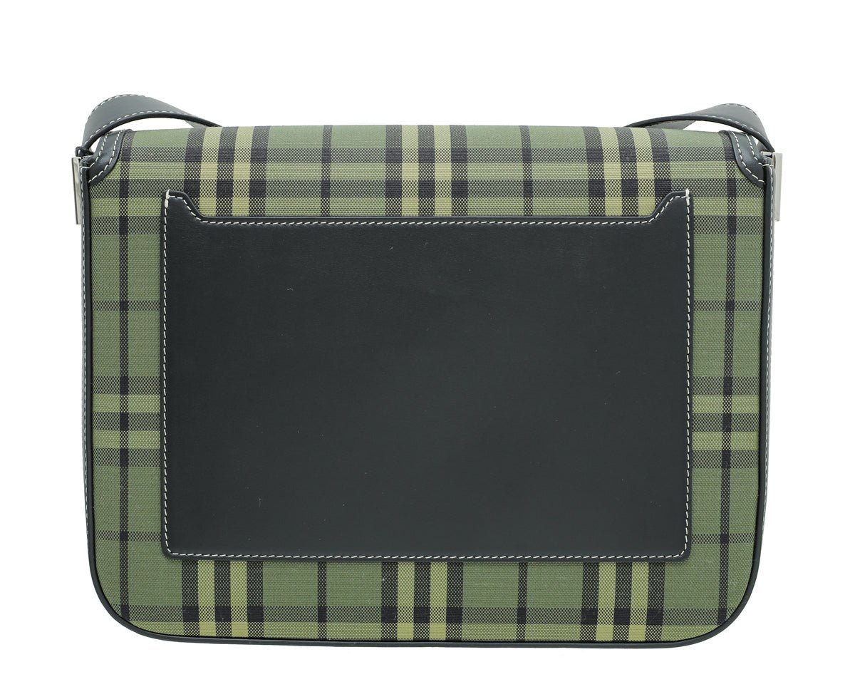 Burberry Military Green Olympia Small Messenger Bag