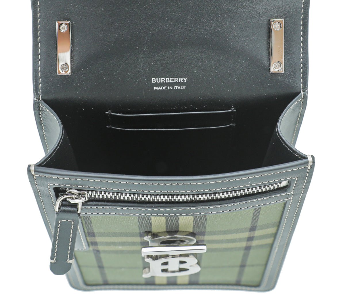 Burberry Military Green TB Robin Bag