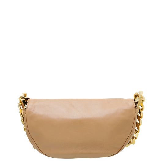 Burberry Modern Beige Olympia Chunky Chain Bag