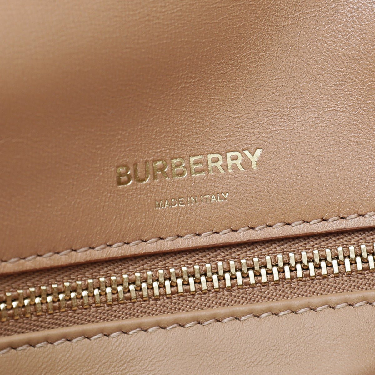 Burberry Modern Beige Olympia Chunky Chain Bag