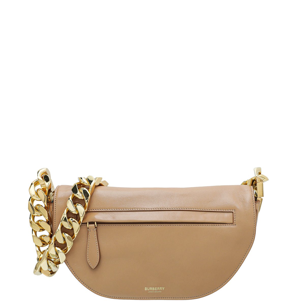 Burberry Modern Beige Soft Olympia Small Chain Bag