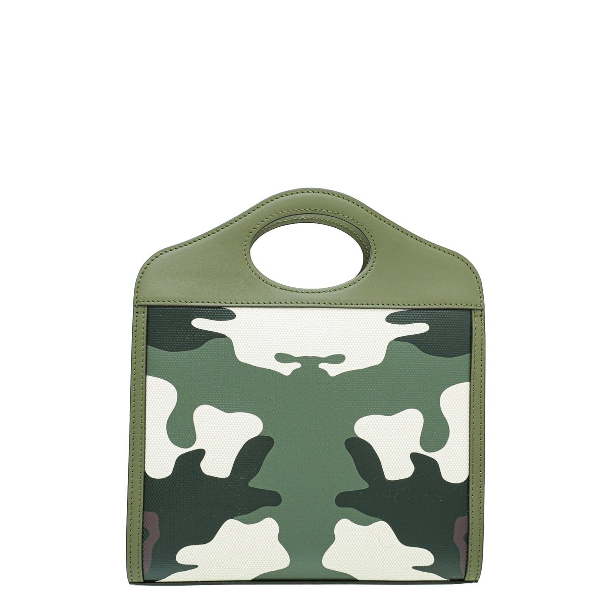 Burberry Multicolor Camouflage Print Pocket Mini Bag