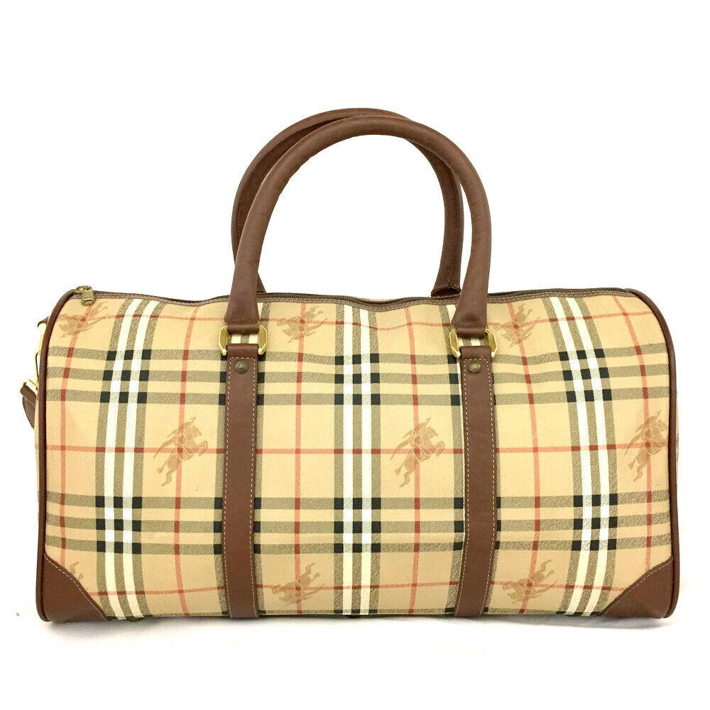 Burberry Nova Check Hand Bag w/Shoulder Strap