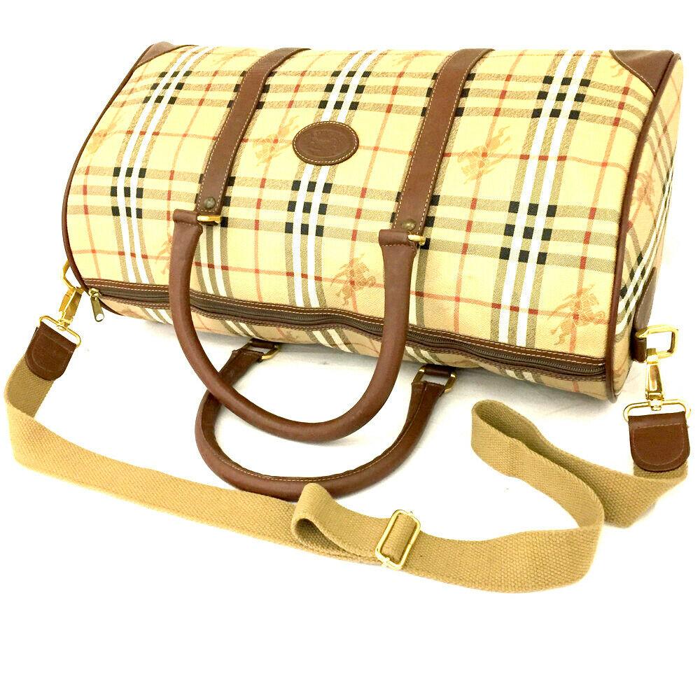 Burberry Nova Check Hand Bag w/Shoulder Strap