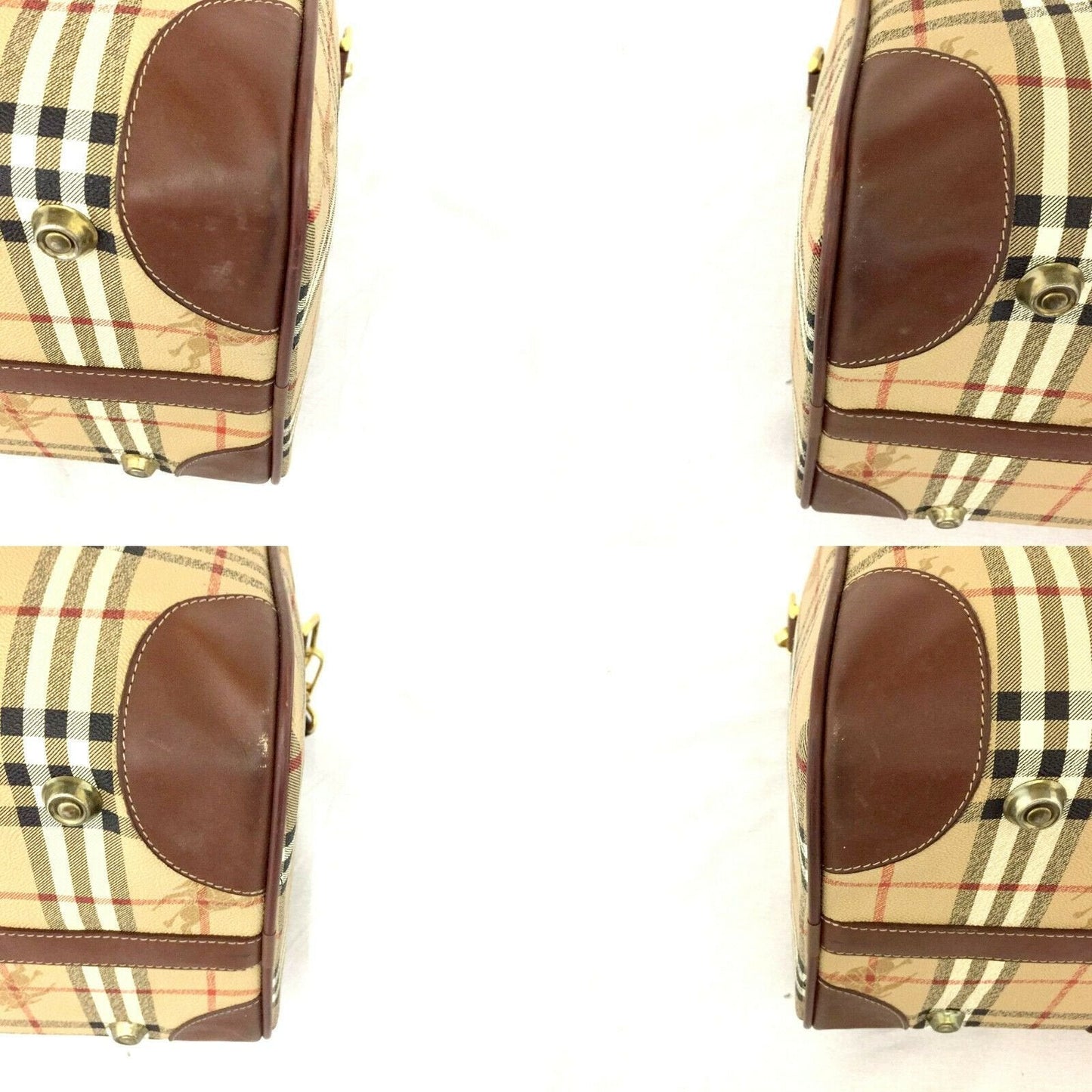 Burberry Nova Check Hand Bag w/Shoulder Strap