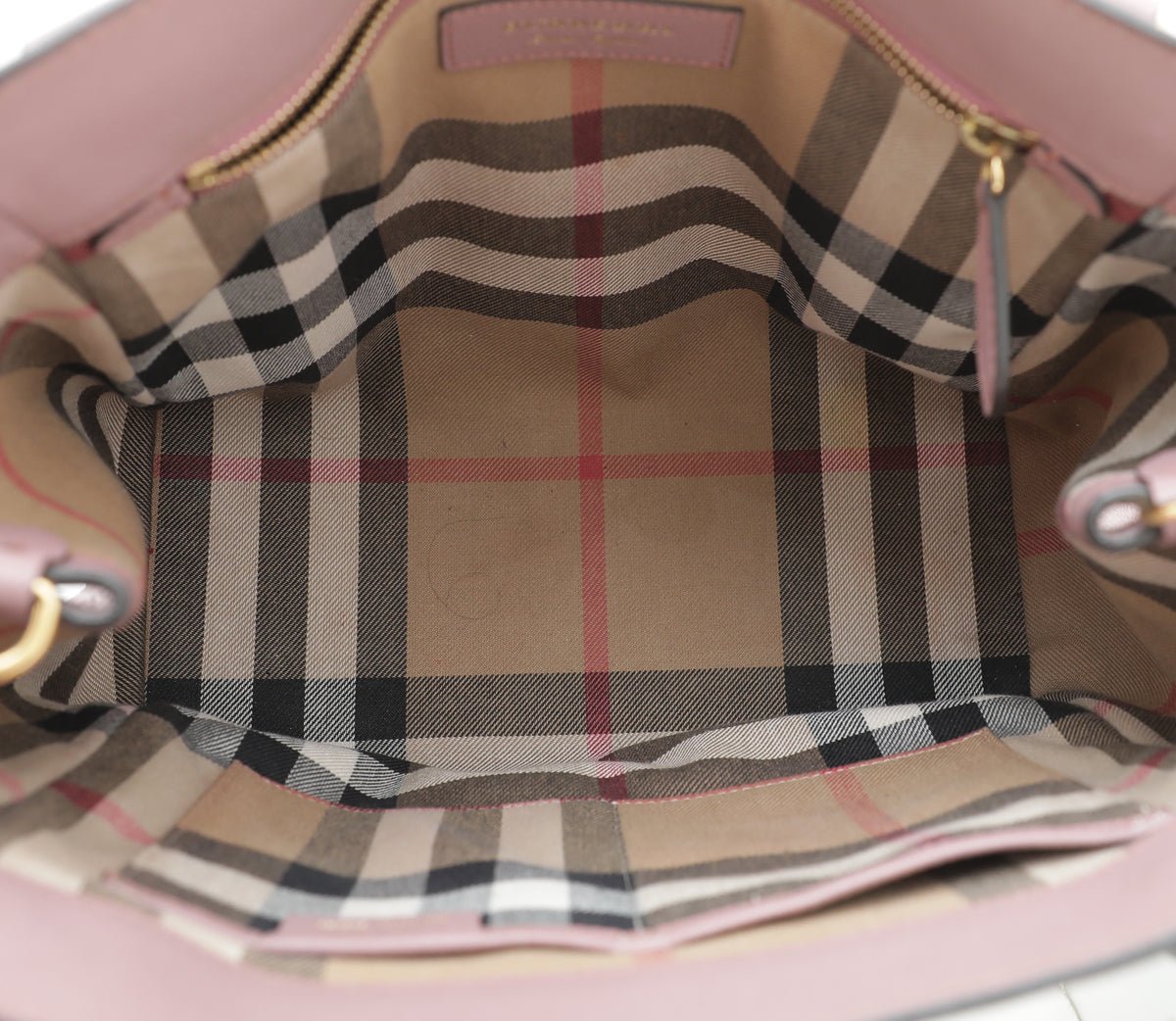 Burberry Old Rose Buckle Medium Tote Bag