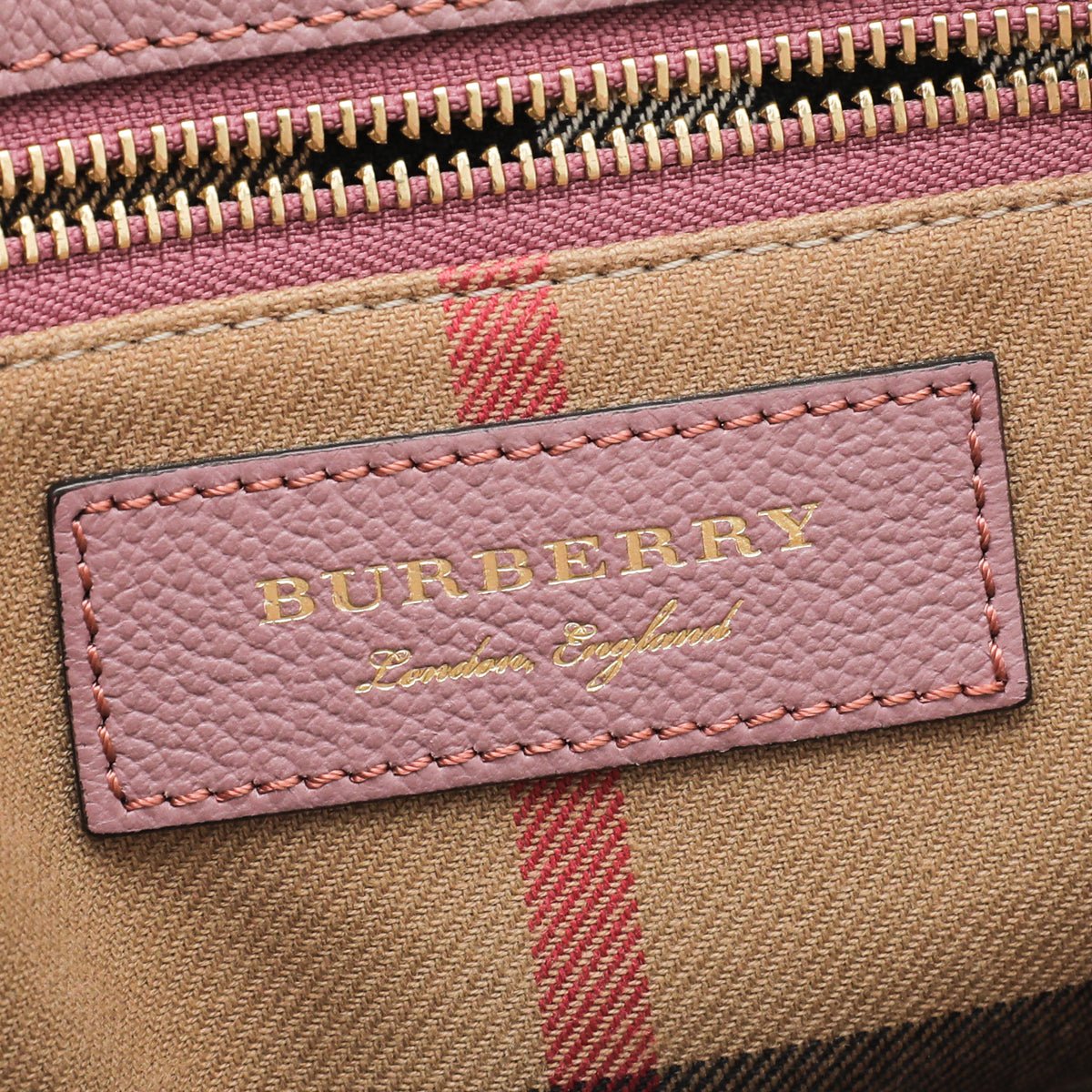 Burberry Old Rose Buckle Medium Tote Bag