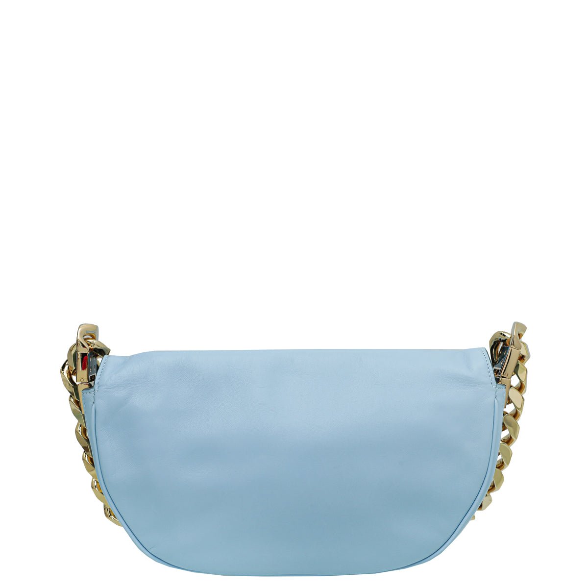 Burberry Pale Blue Soft Olympia Small Chain Bag