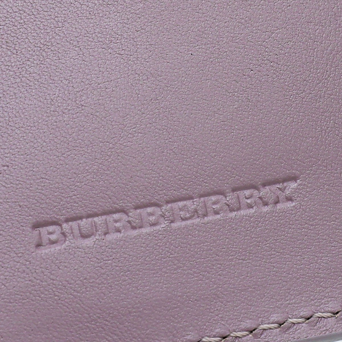 Burberry Pink Purple Medium Wallet