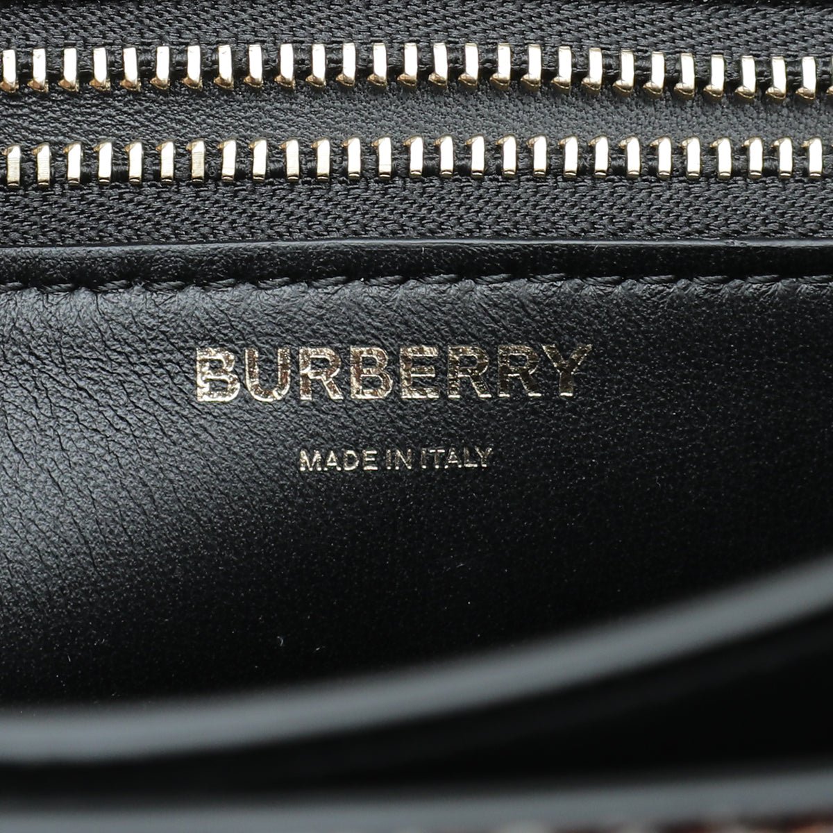 Burberry Python Print TB Flap Small Bag