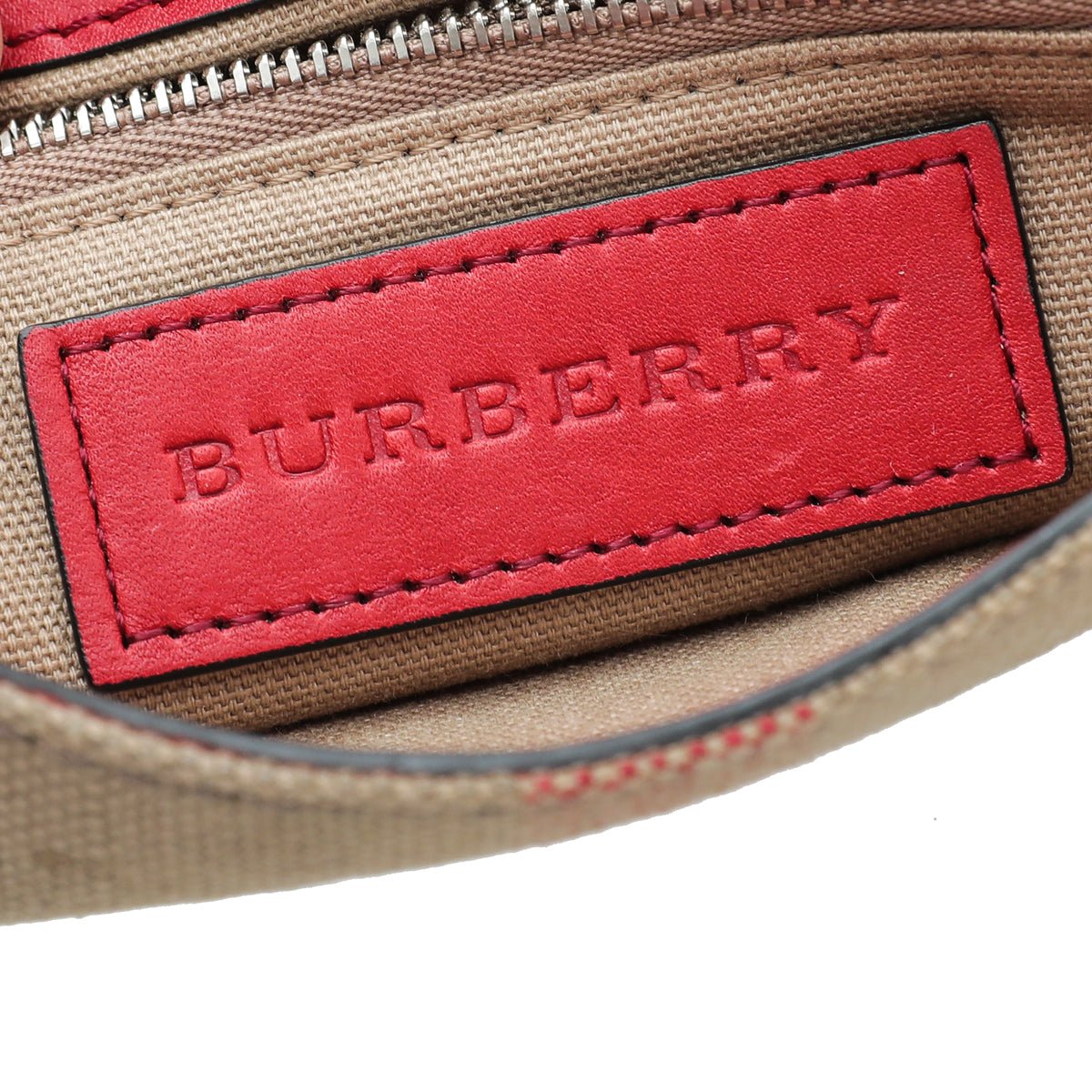 Burberry Red House Check Henham Crossbody Bag