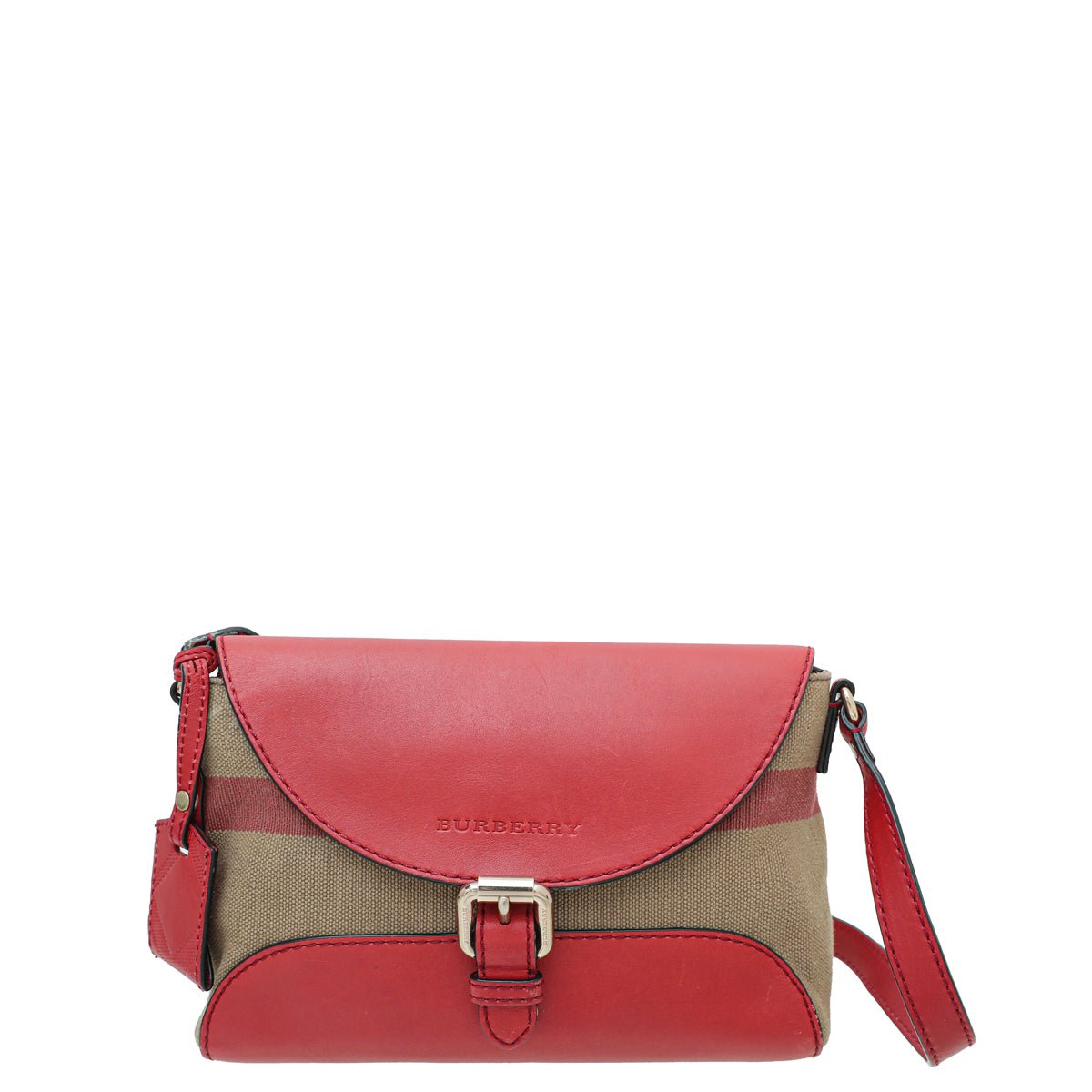 Burberry Red House Check Henham Crossbody Bag