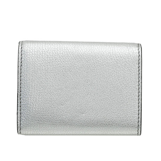 Burberry Silver D Ring Small Wallet