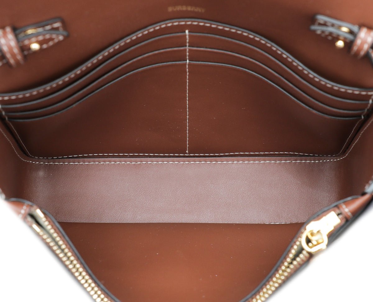 Burberry Tan Hampshire Crossbody Bag