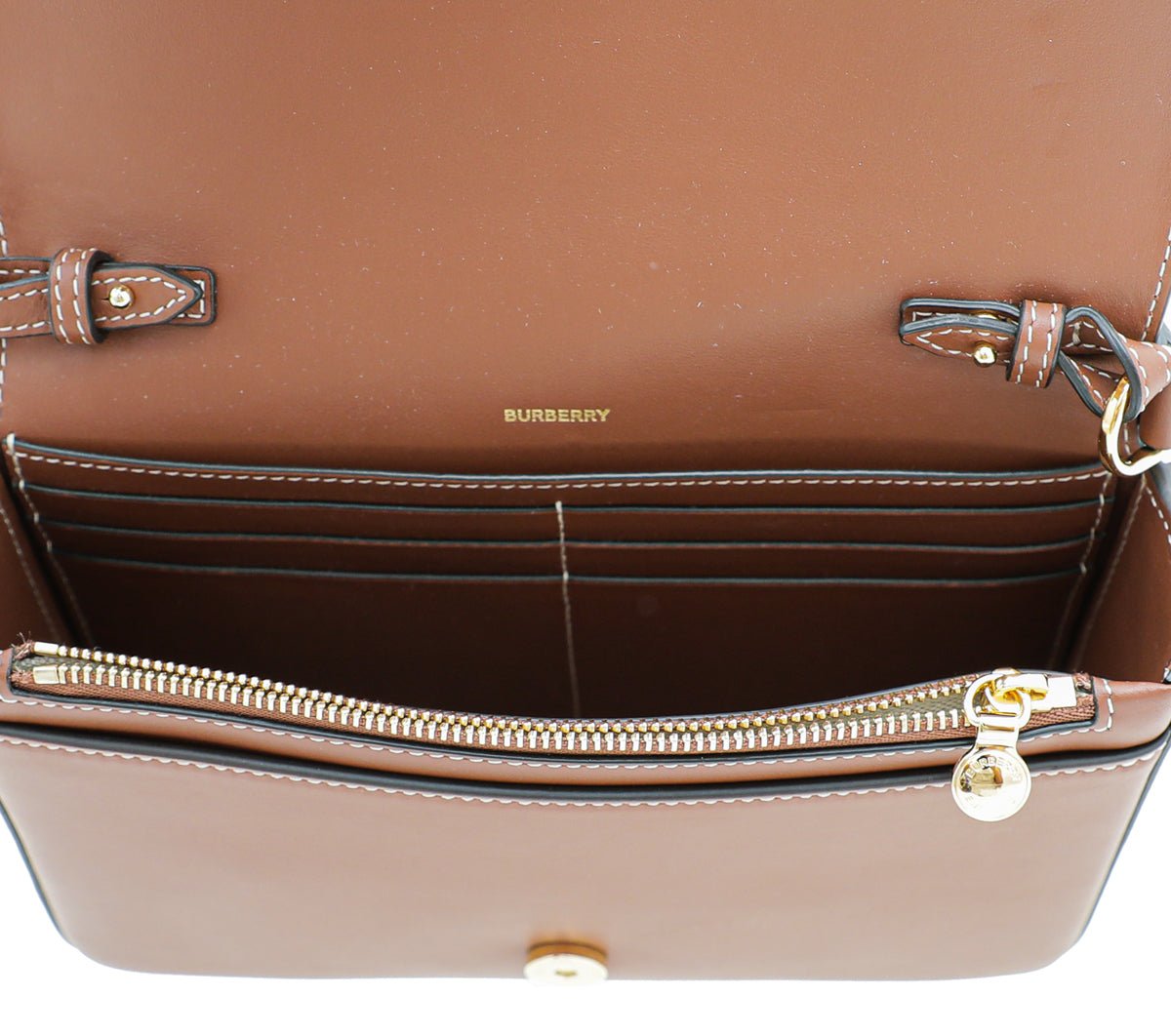 Burberry Tan Hampshire Crossbody Bag