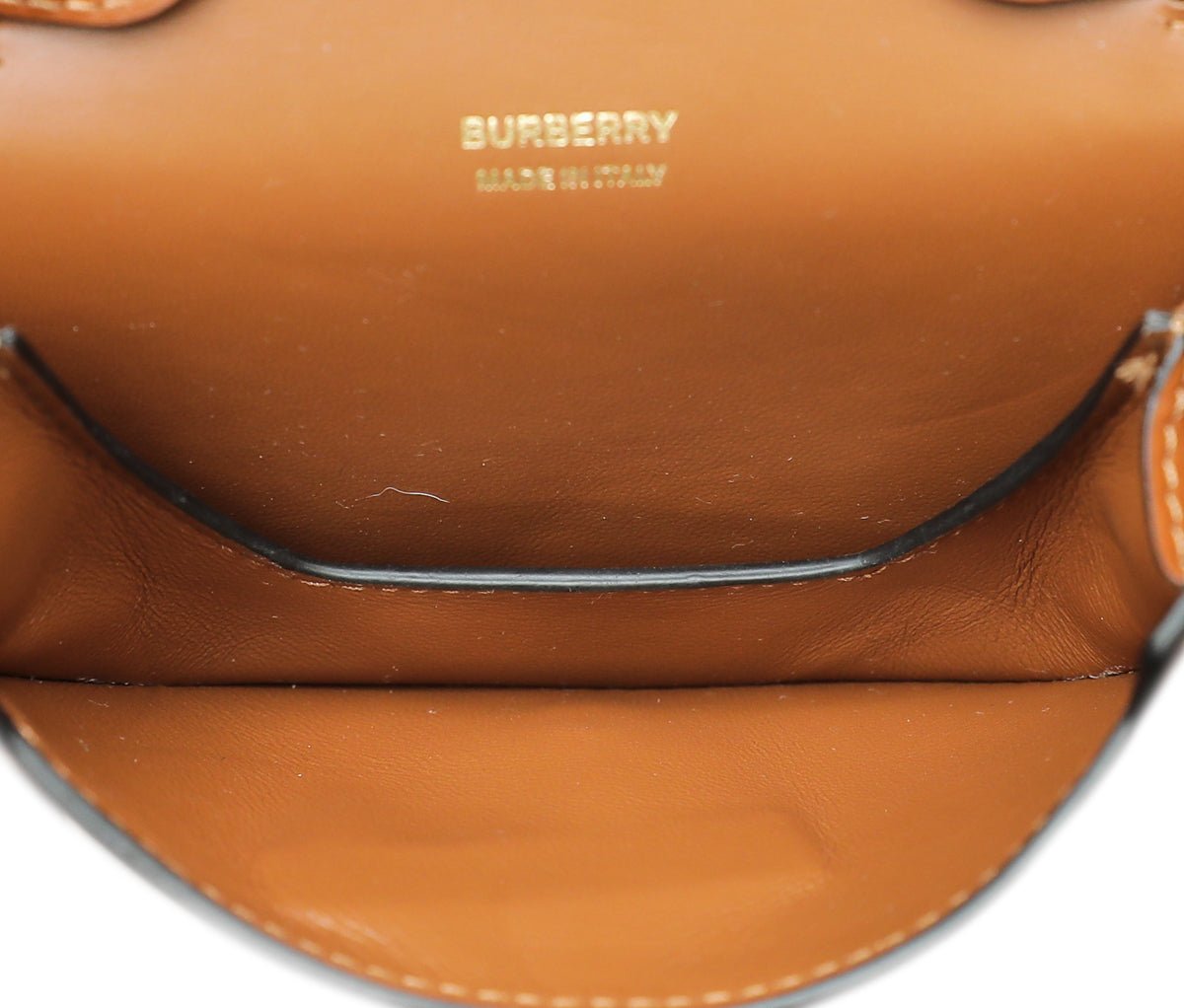 Burberry Tan Olympia Micro Crossbody Bag