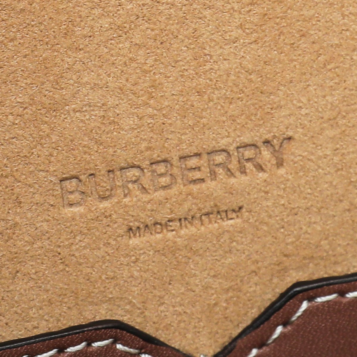 Burberry Tan Pocket Cabas Tote Medium Bag