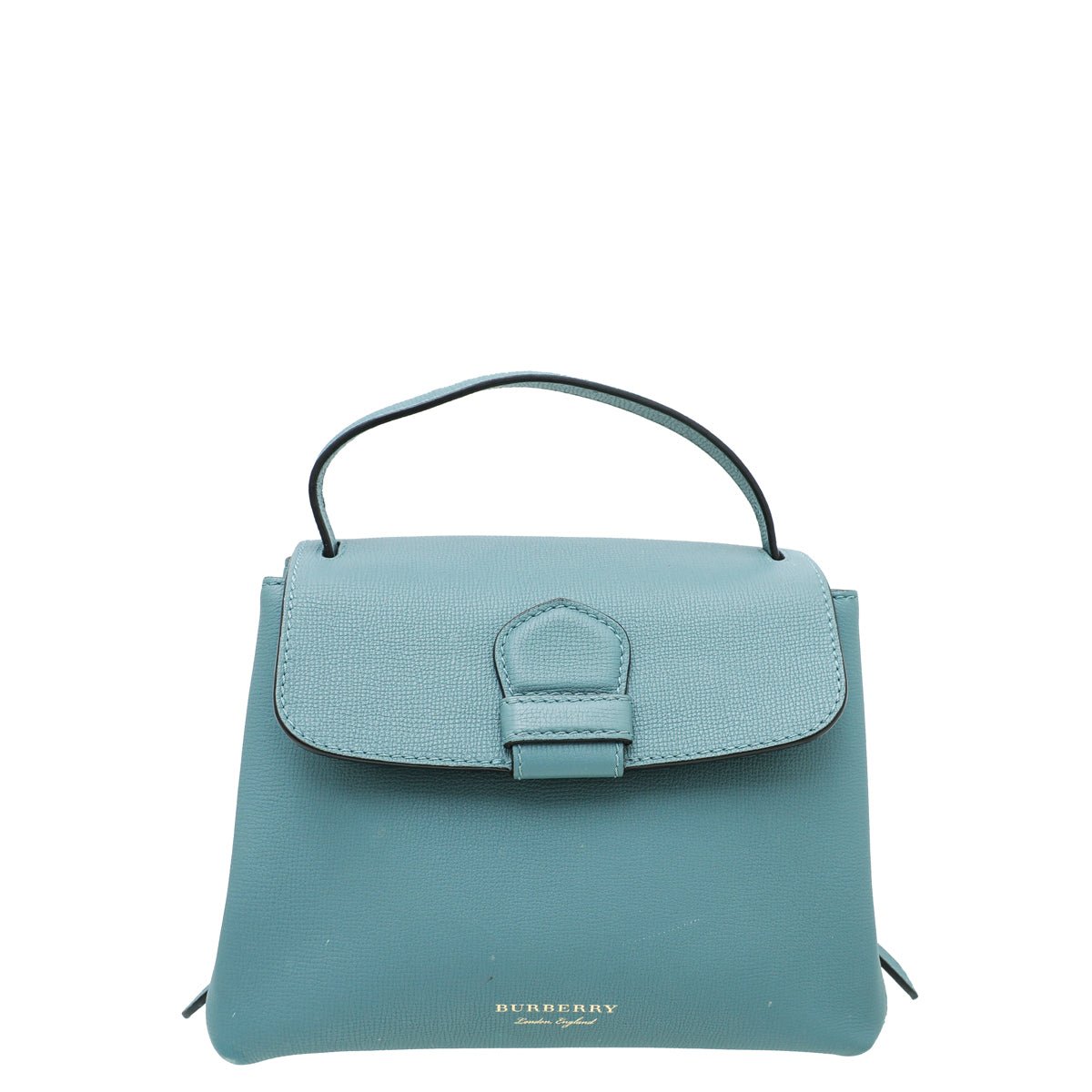 Burberry Teal Grey Camberley Bag