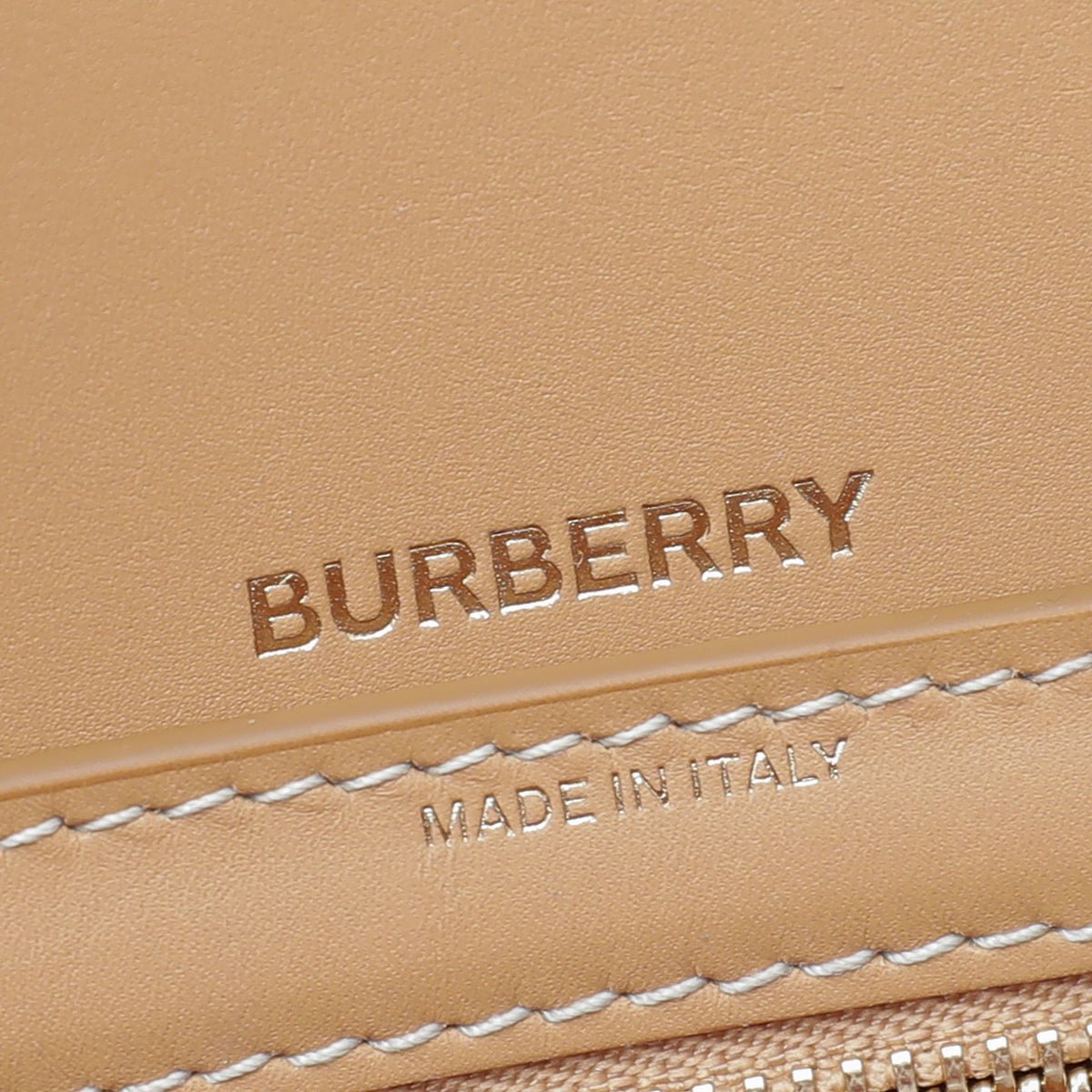 Burberry Warm Sand Olympia Medium Bag