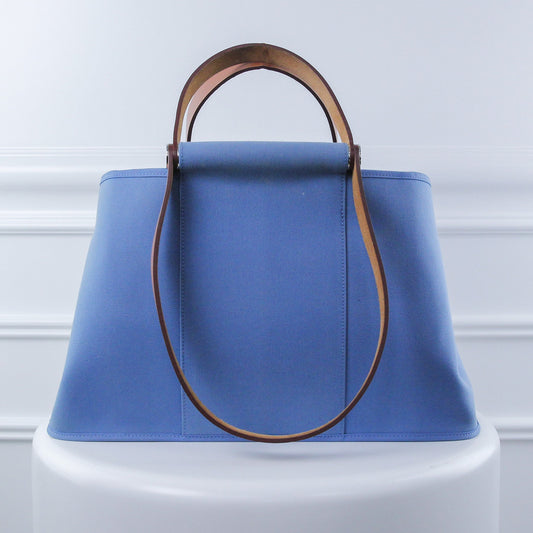 Hermes Light Blue Cabag Tote Bag