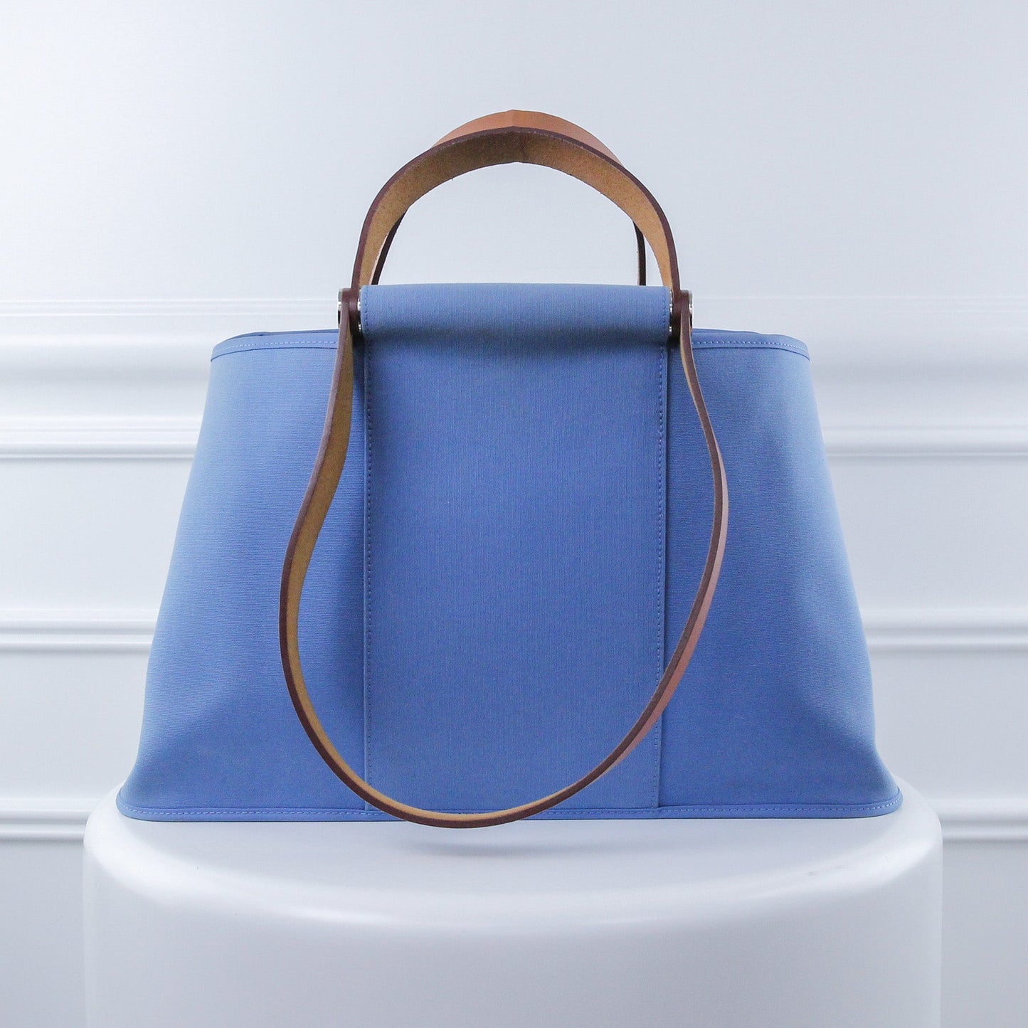 Hermes Light Blue Cabag Tote Bag