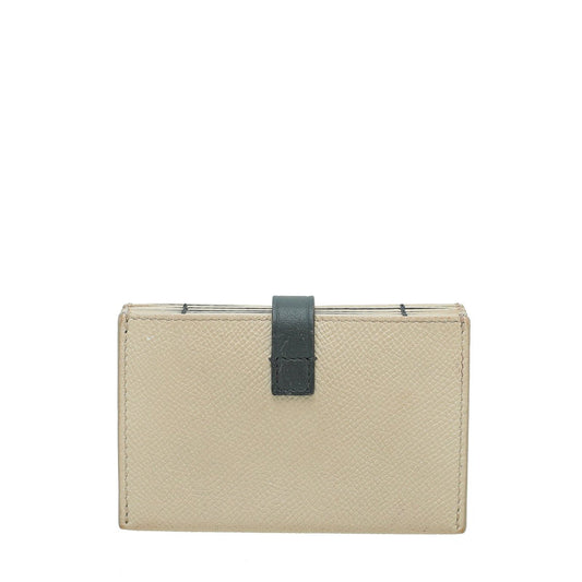 Celine Beige Accordion Card Holder