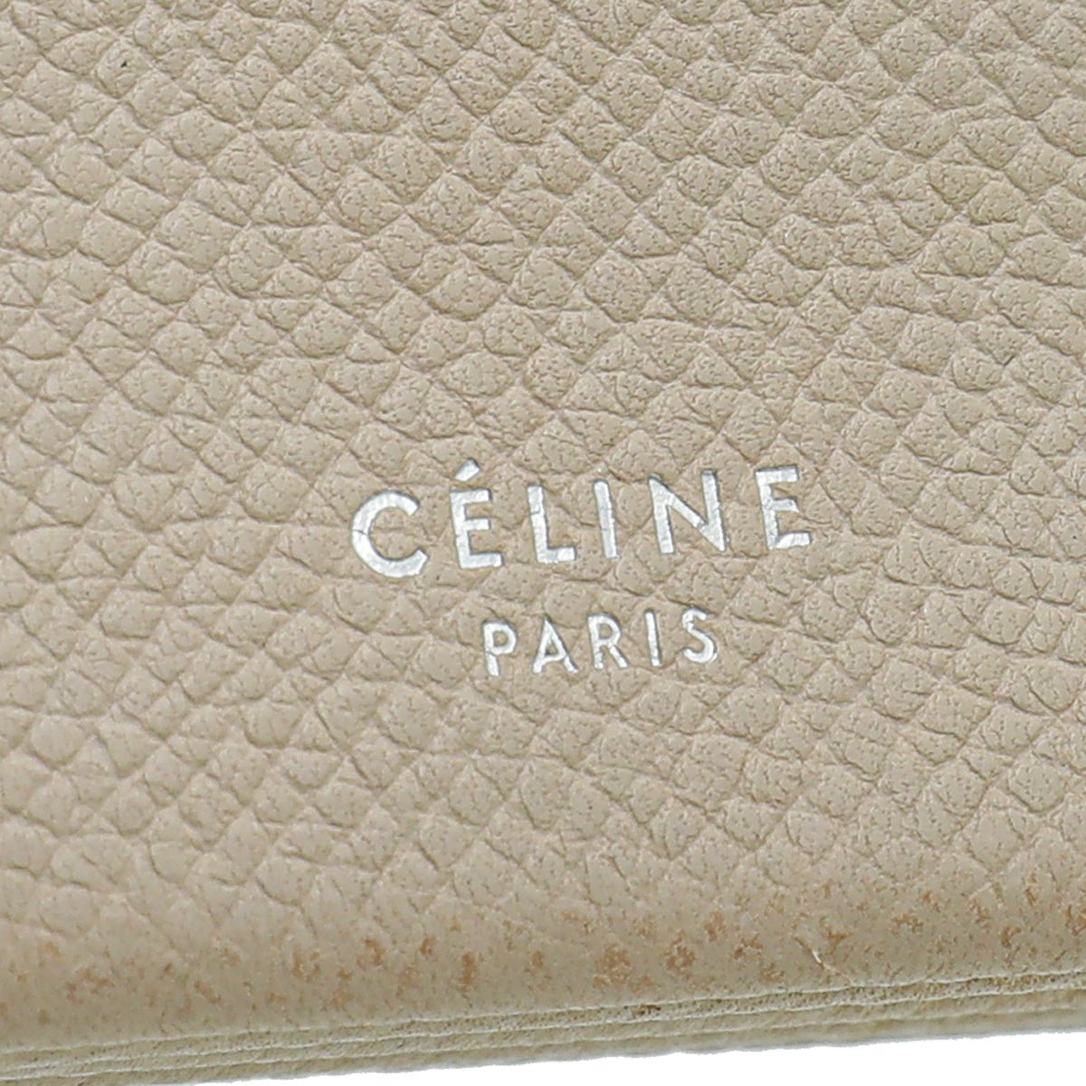 Celine Beige Accordion Card Holder