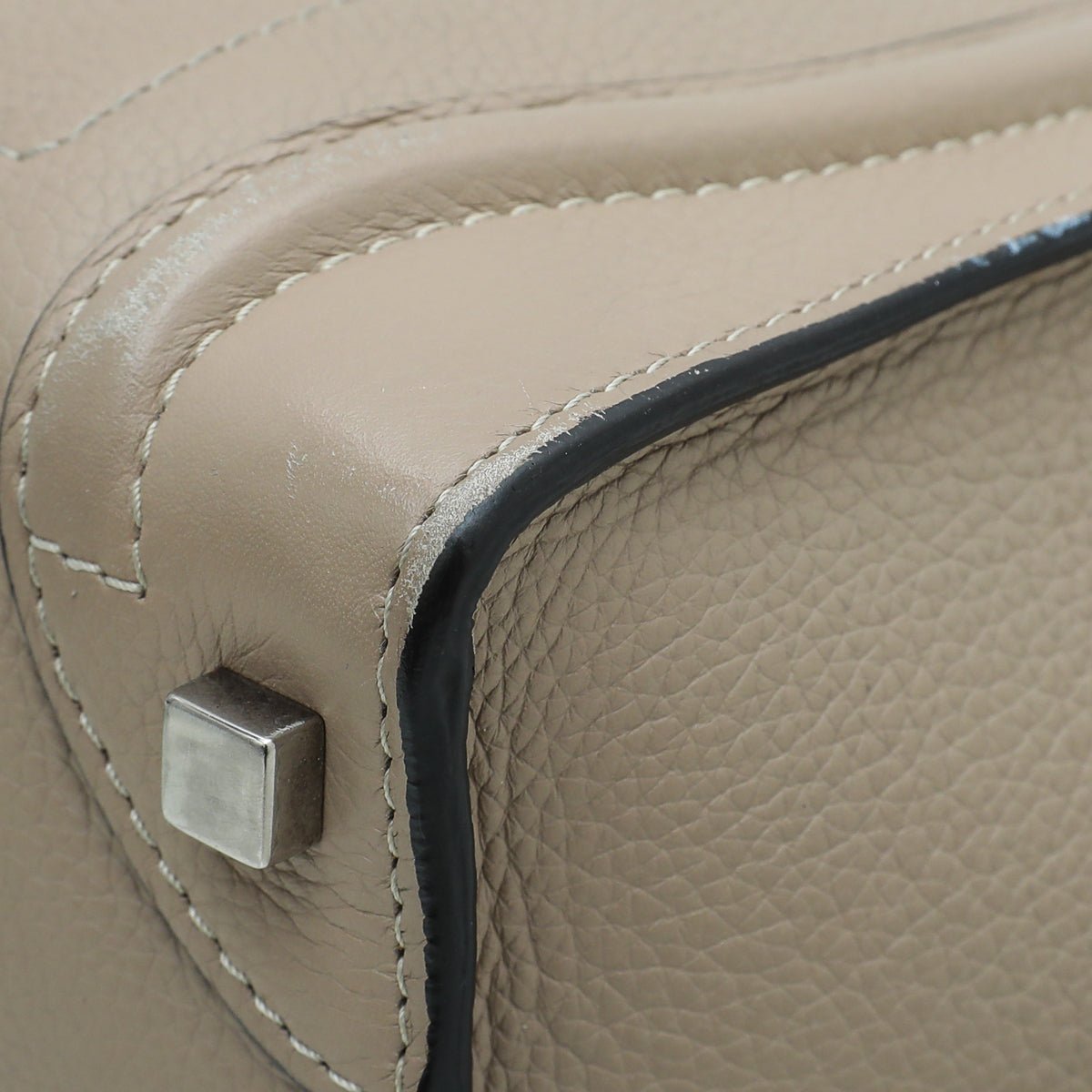 Celine Beige Micro Luggage Bag