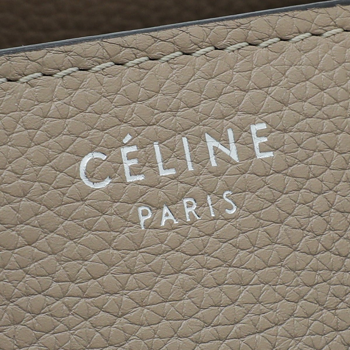 Celine Beige Micro Luggage Bag