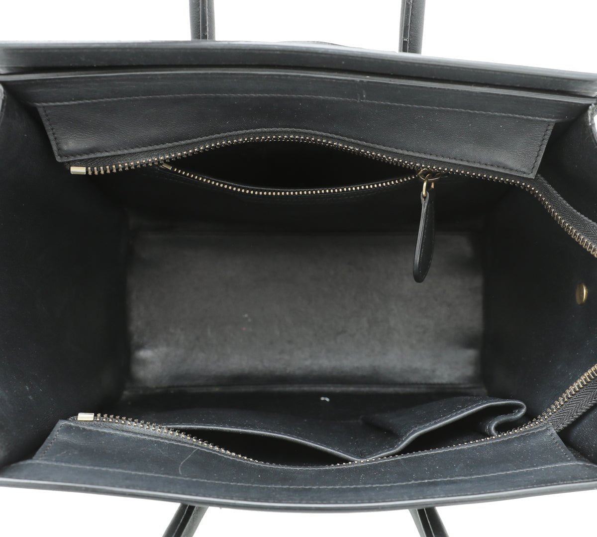 Celine Black Micro Luggage Dramed Bag