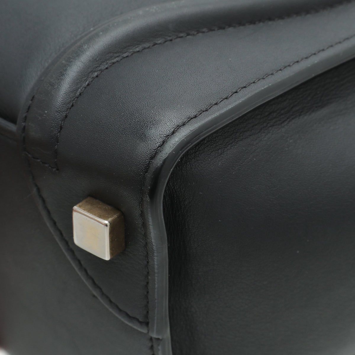 Celine Black Micro Luggage Dramed Bag