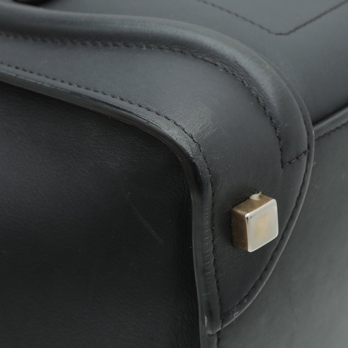 Celine Black Micro Luggage Dramed Bag