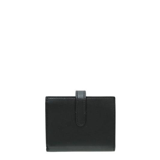 Celine Black Small Strap Wallet