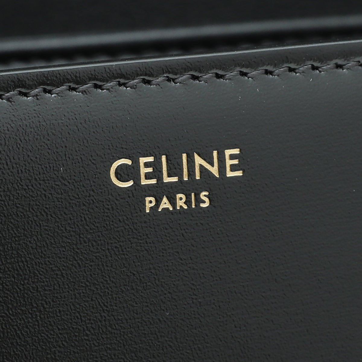 Celine Black Teen Triomphe Bag