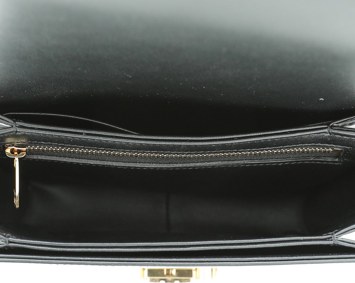 Celine Black Teen Triomphe Bag